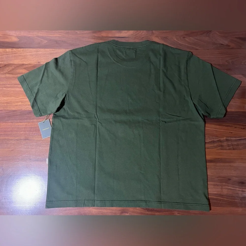 Aime Leon Dore ALD / New Balance 997 Logo Tee Kombu Green T-Shirt Men’s Size XXL - Picture 7 of 8